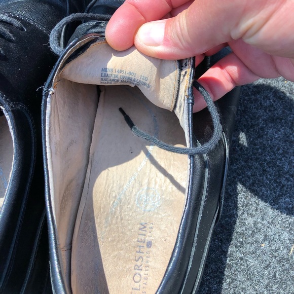Florsheim Men’s Black dress shoes sz 12 D - Picture 3 of 3
